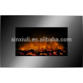 design wood decoration electric log flame effect fireplace